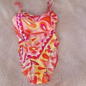 Victoria Secret Pucci Style 36C High Cut Swimsuit